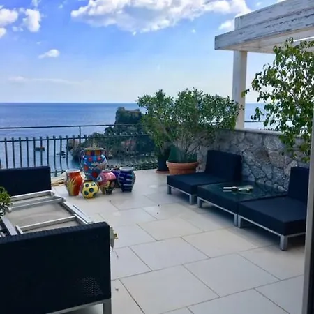 202 Luxury Terrace View Appartement Taormine
